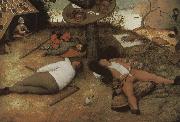 Pieter Bruegel Imagined paradise USA oil painting artist